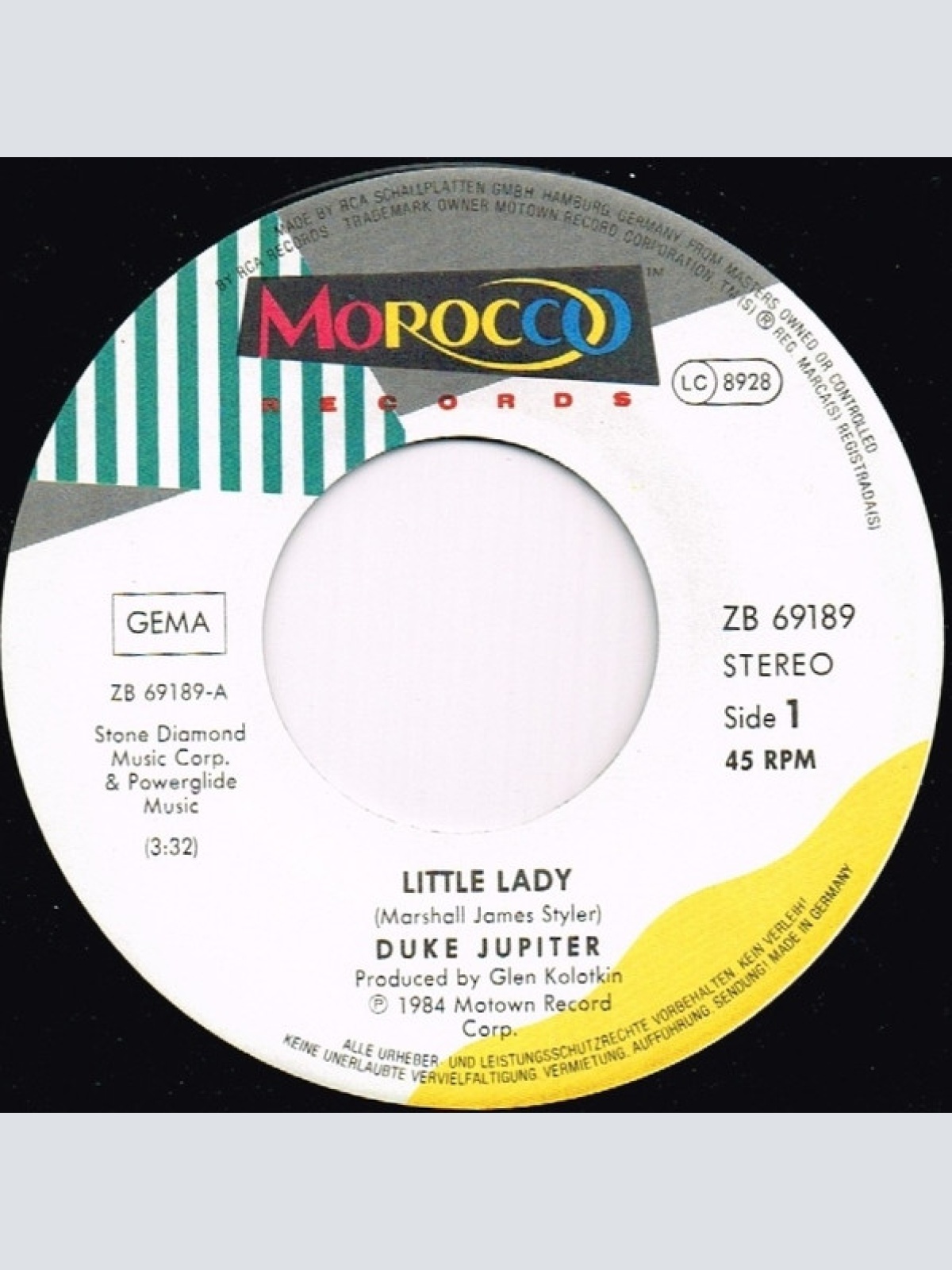 Vinyl / Duke Jupiter - Little Lady