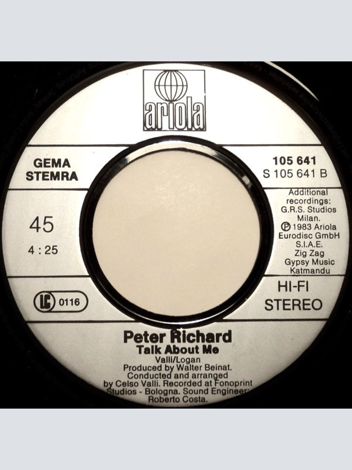 Vinyl / Peter Richard - For You, For Only You