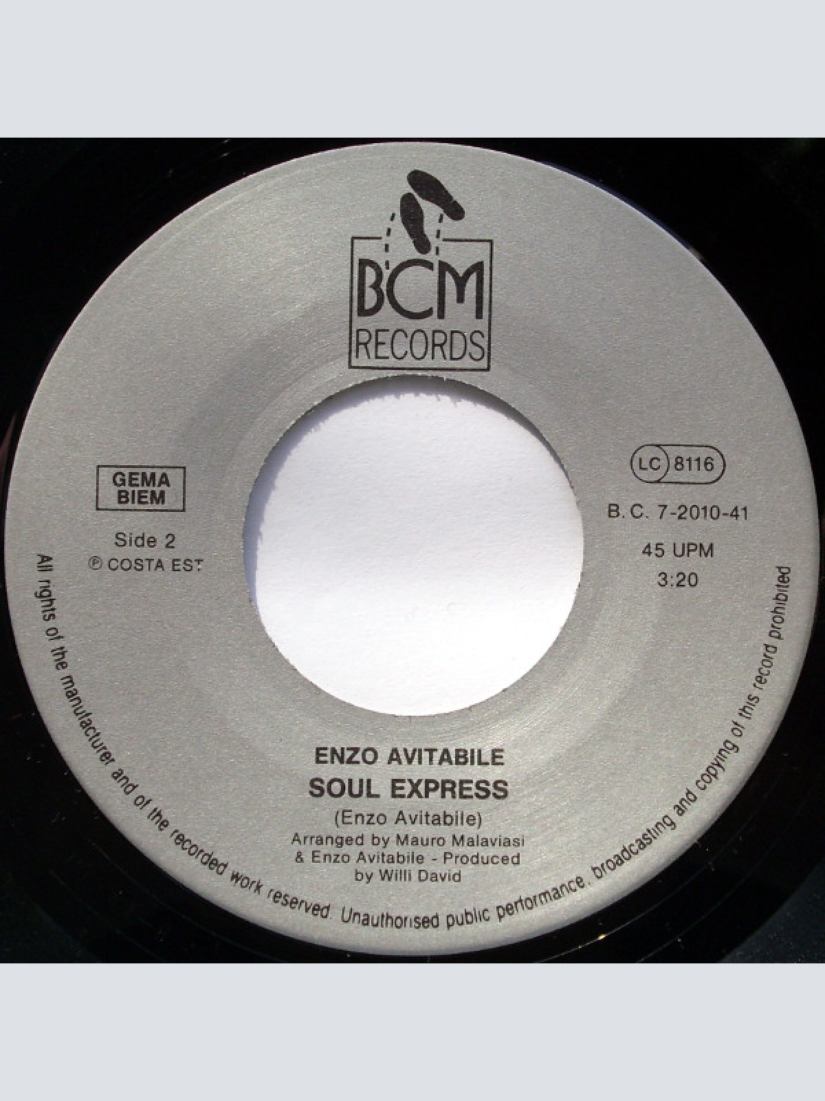 Vinyl / Enzo Avitabile - Black Out