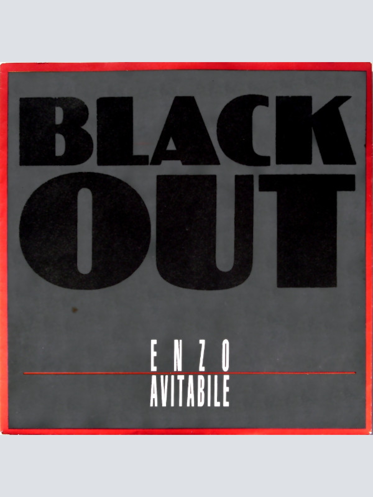Vinyl / Enzo Avitabile - Black Out
