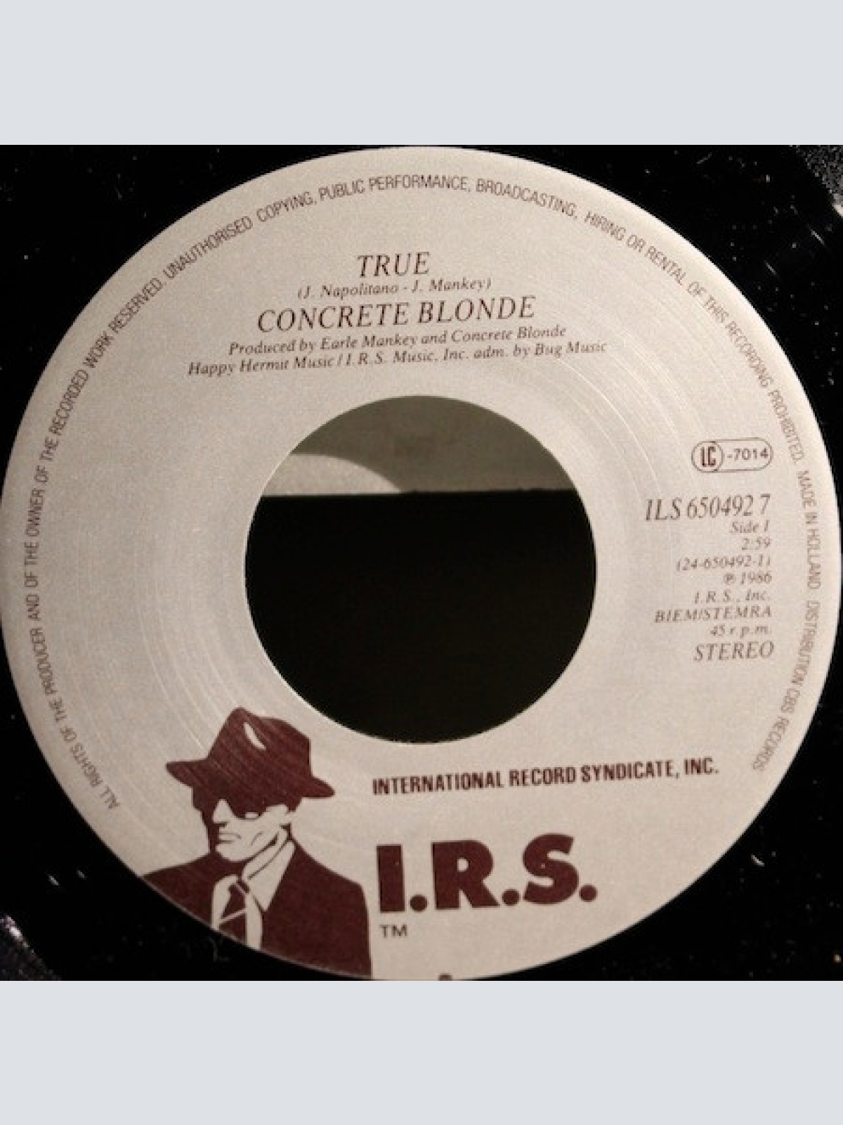 Vinyl / Concrete Blonde - True