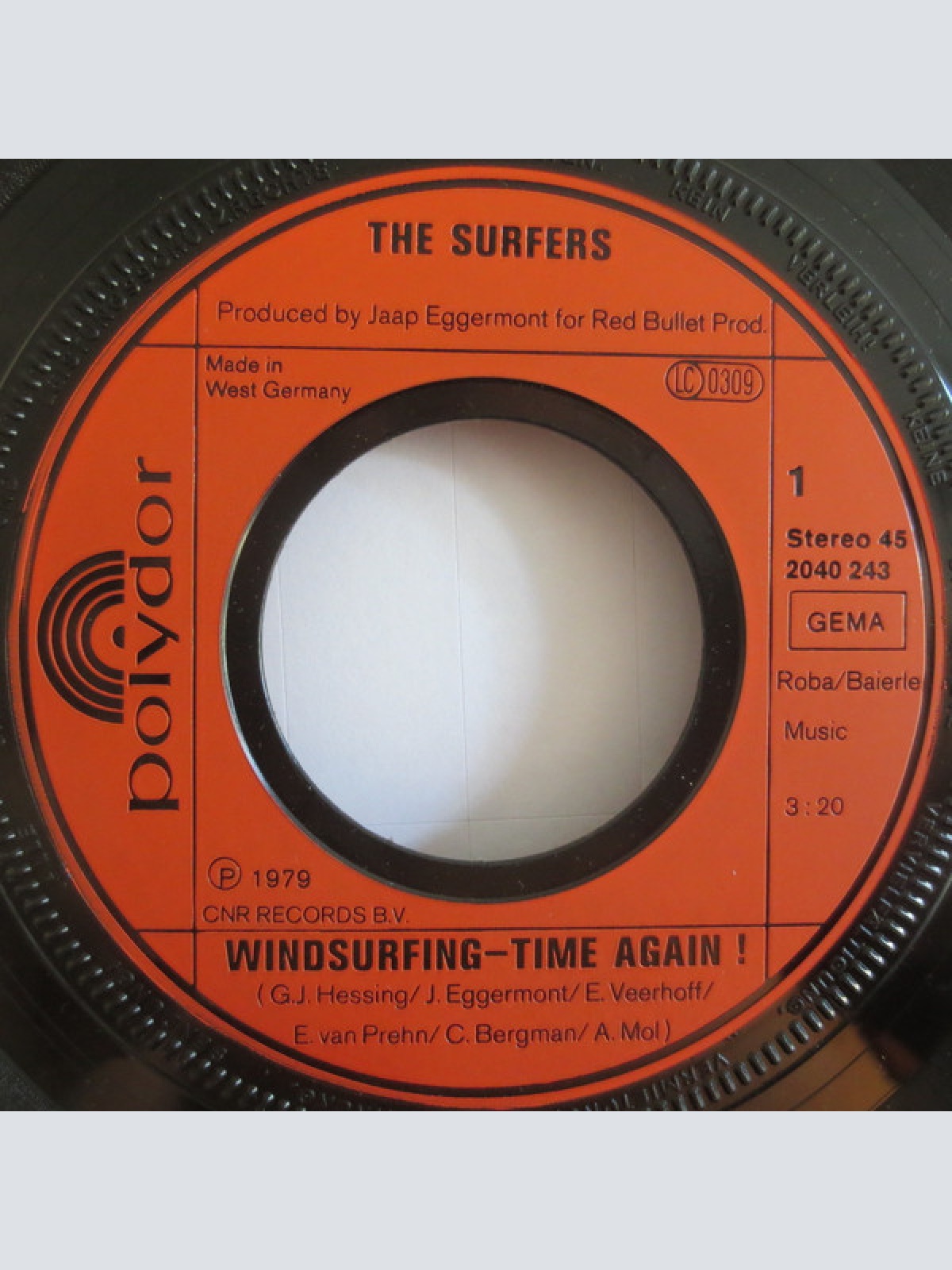 Vinyl / The Surfers - Windsurfing-Time Again