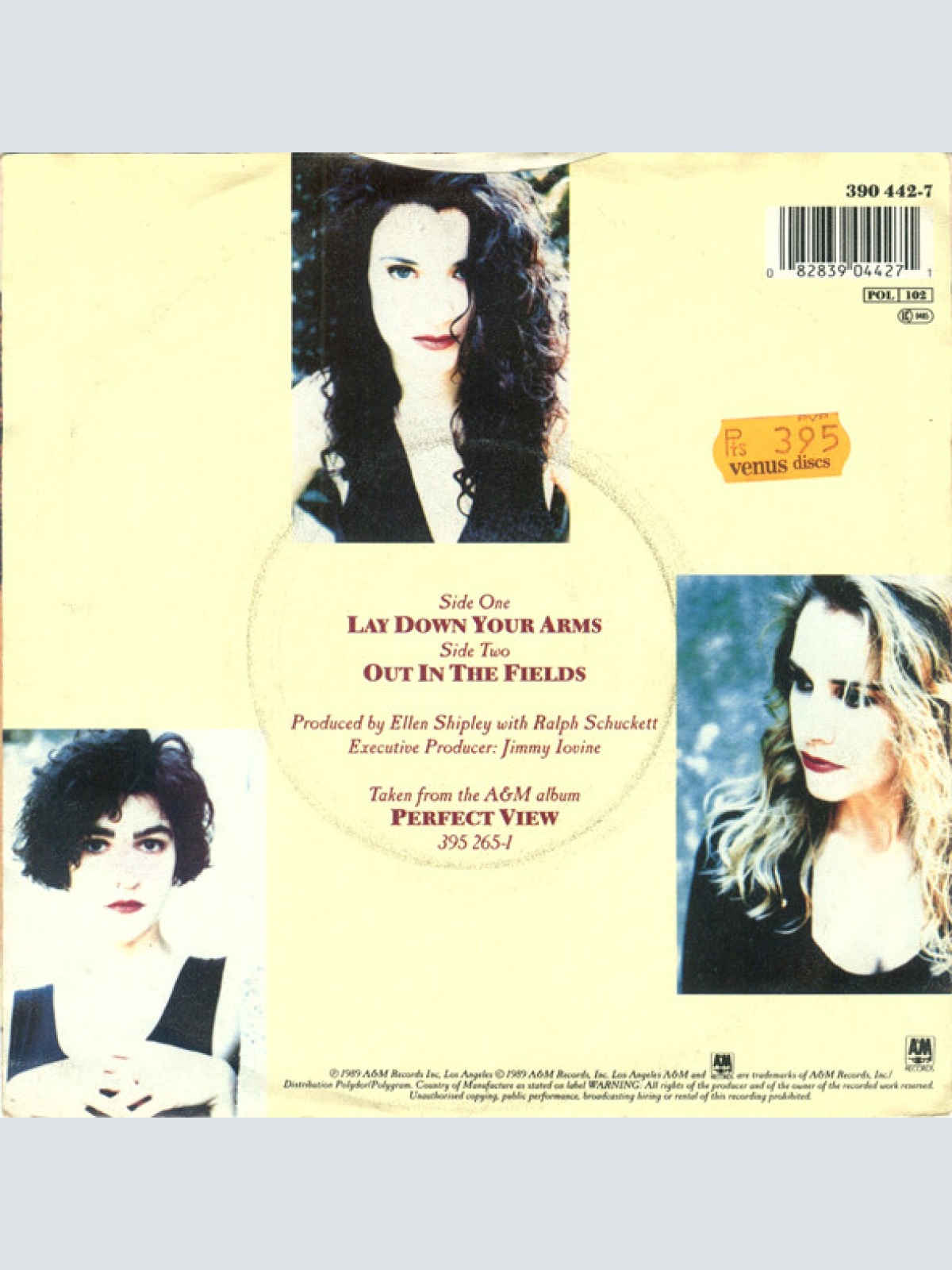 Vinyl / The Graces - Lay Down Your Arms