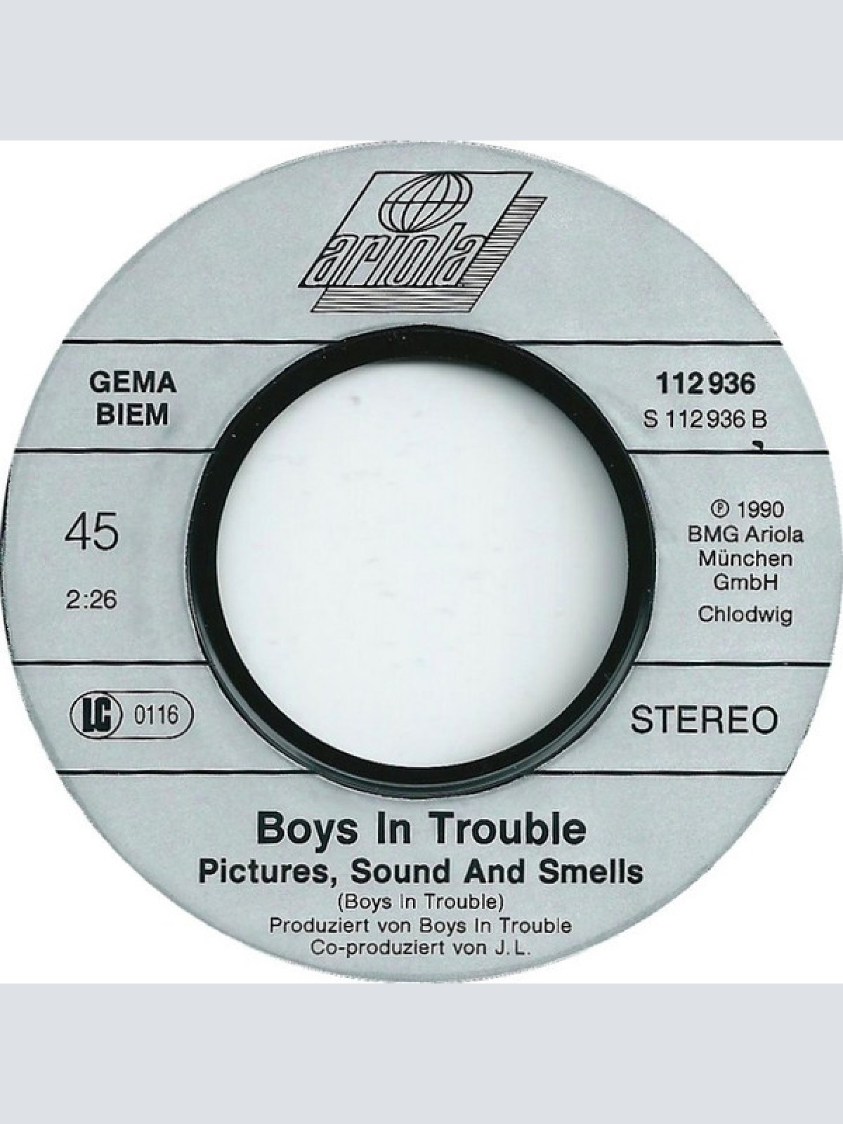 Vinyl / Boys In Trouble - A New England