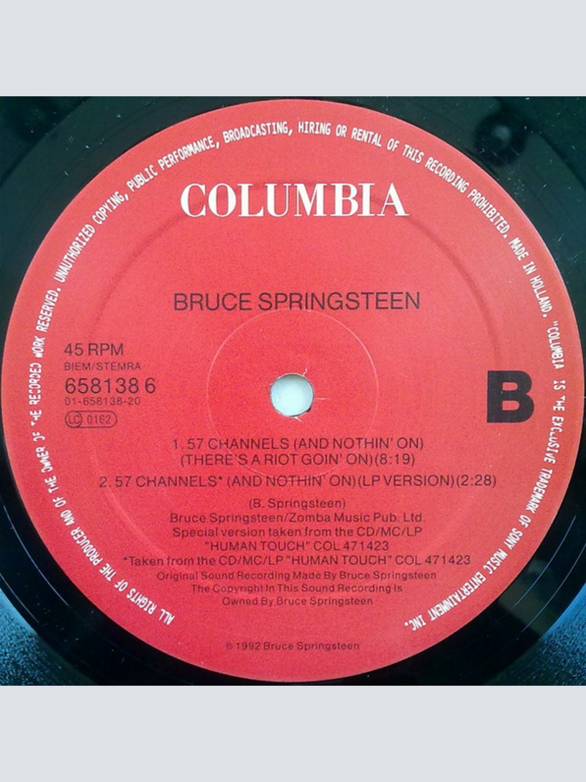 Vinyl / Bruce Springsteen - 57 Channels (And Nothin' On)