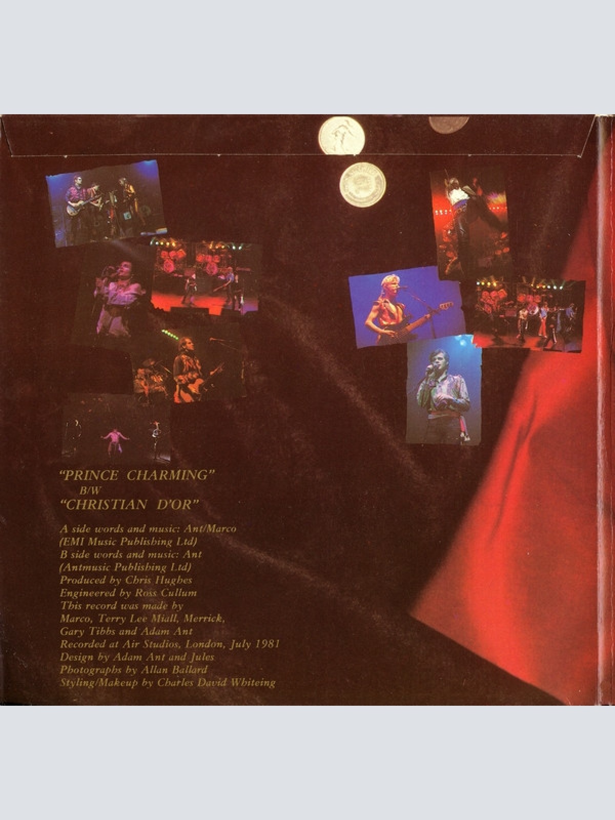 Vinyl / Adam And The Ants - Prince Charming