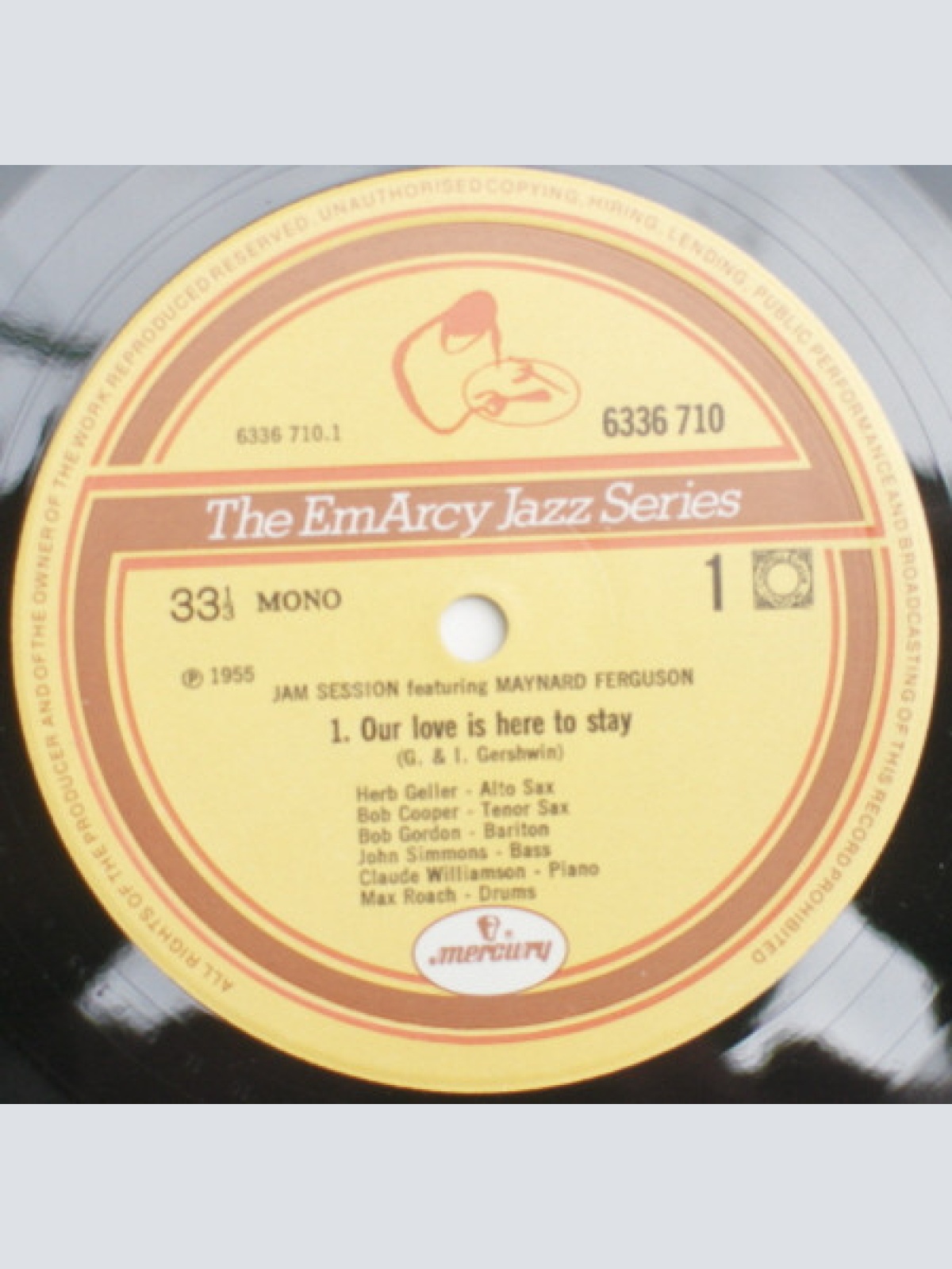 Vinyl / Maynard Ferguson - Jam Session Featuring Maynard Ferguson