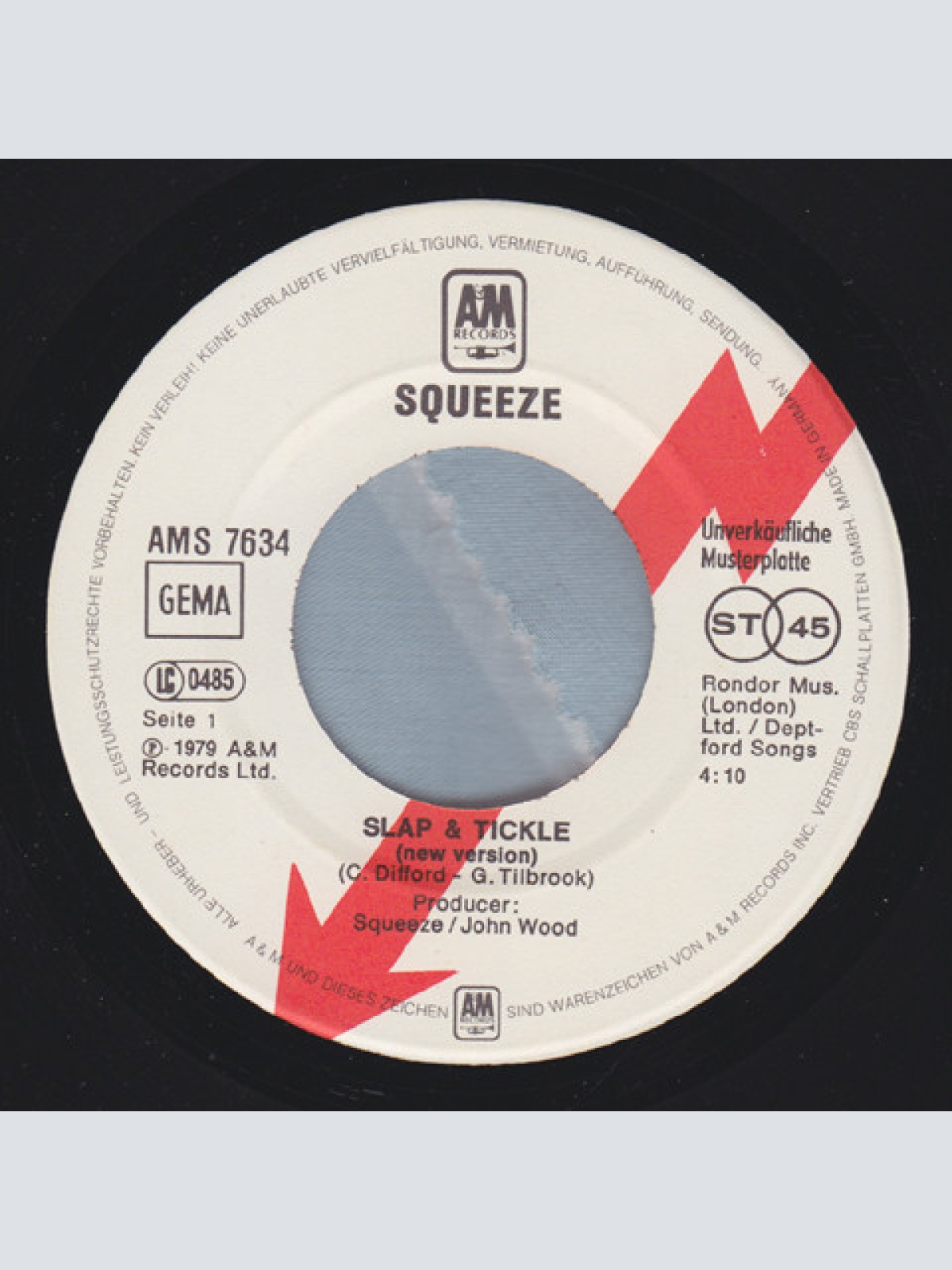 Vinyl / Squeeze (2) - Slap & Tickle