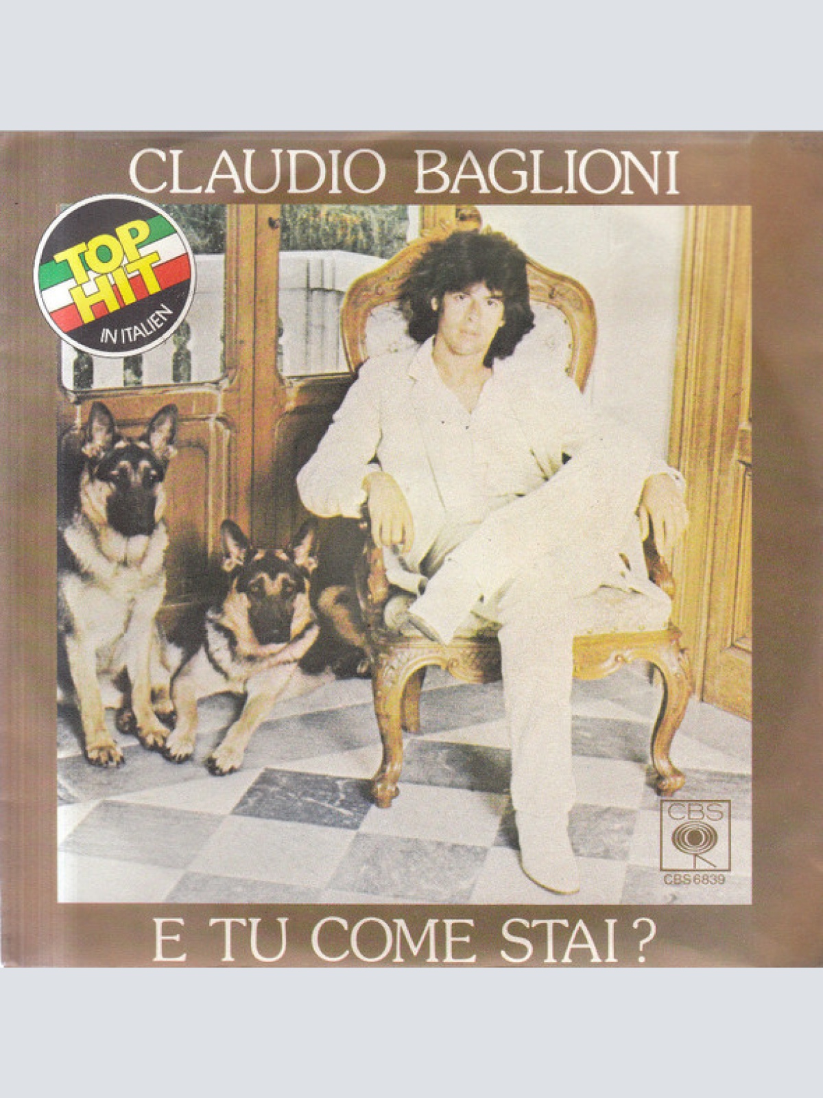Vinyl / Claudio Baglioni - E Tu Come Stai?