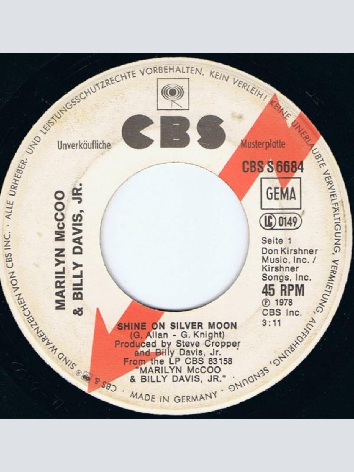 Vinyl / Marilyn McCoo & Billy Davis Jr. - Shine On Silver Moon