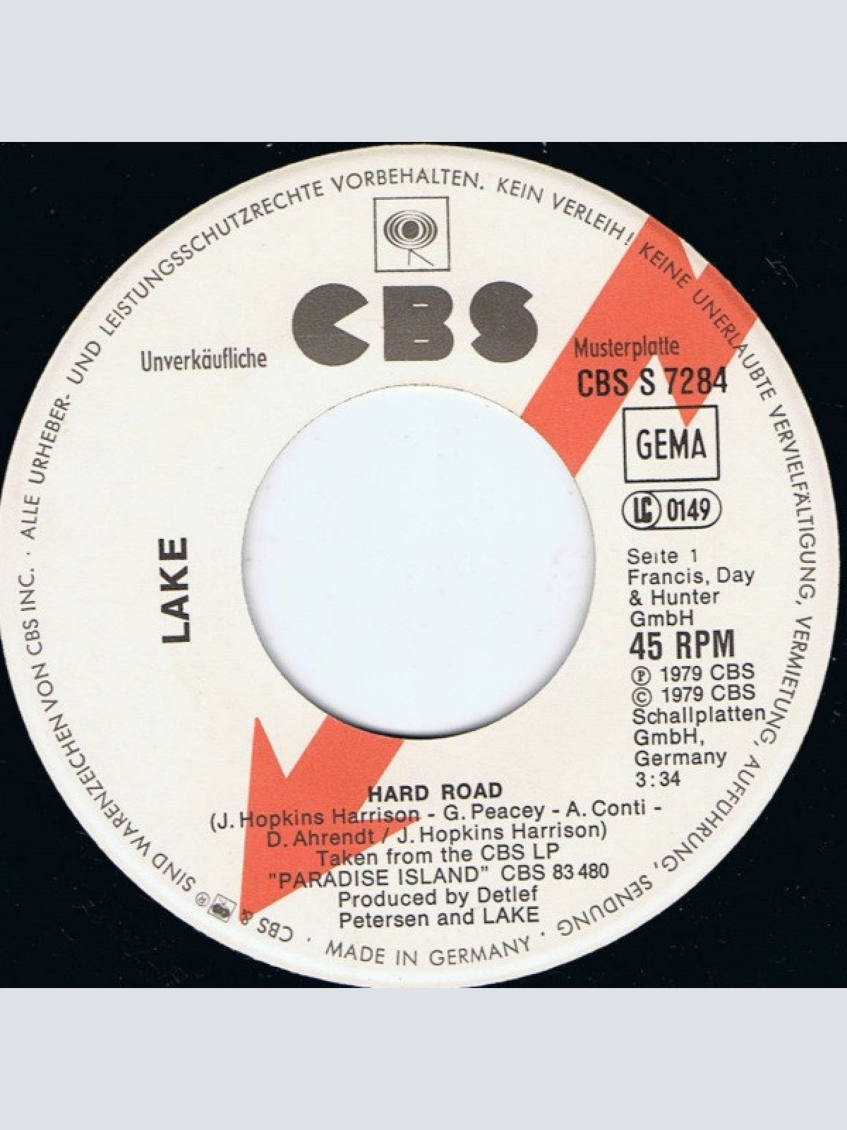 Vinyl / Lake (2) - Hard Road