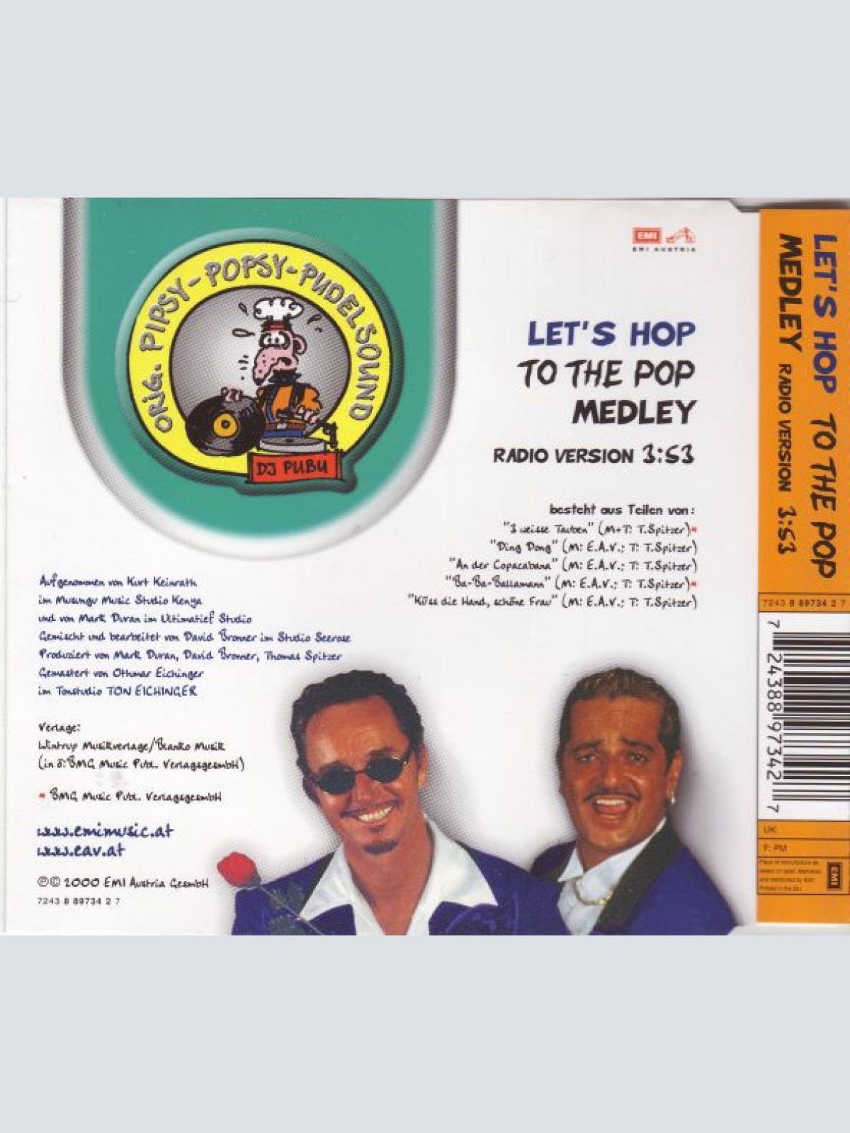 CD / EAV* - Let's Hop To The Pop Medley