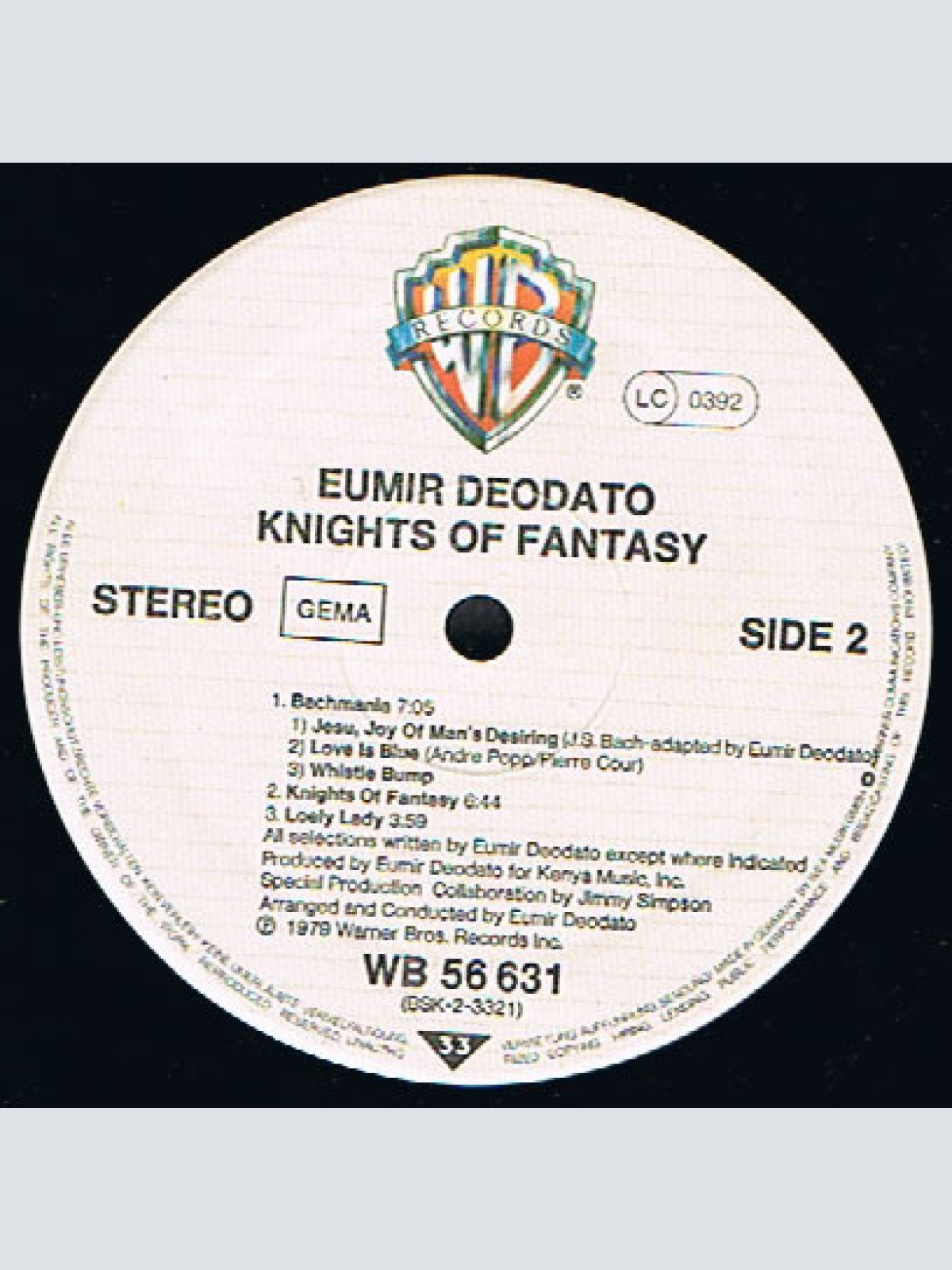 Vinyl / Deodato* - Knights Of Fantasy