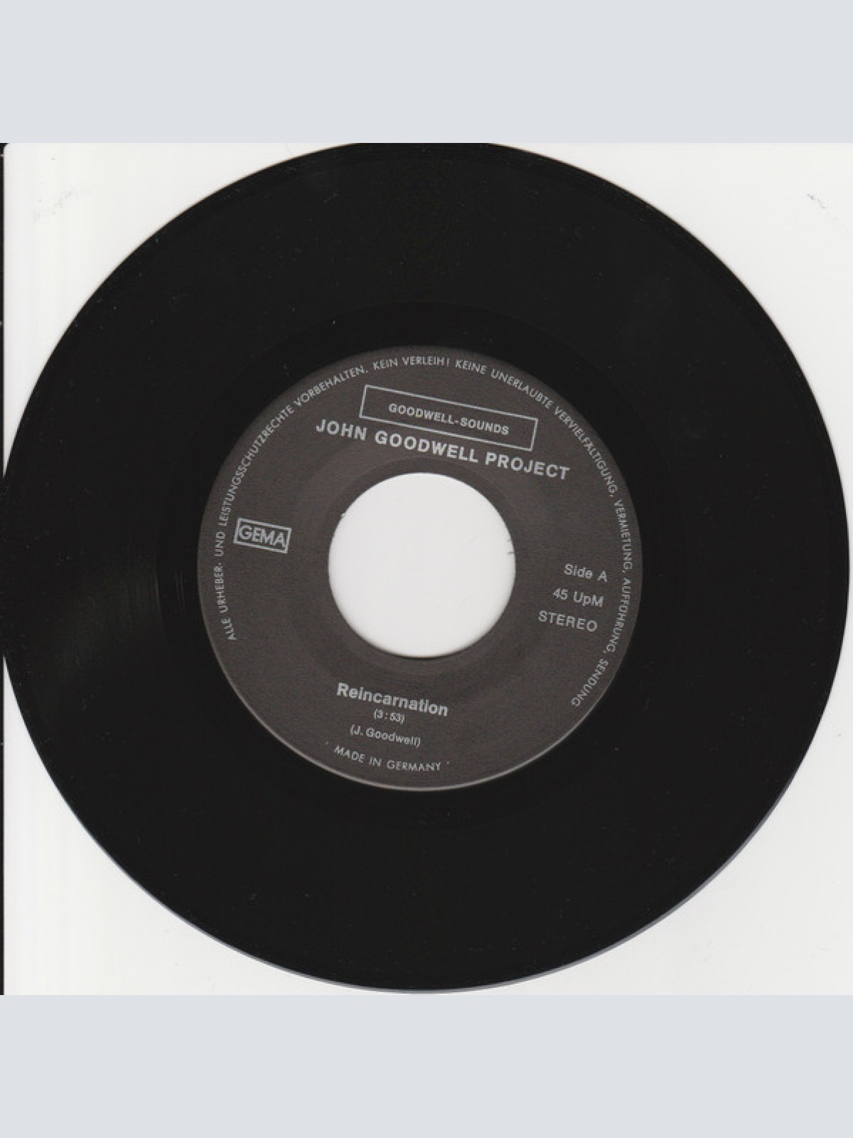 Vinyl / John Goodwell Project - Reincarnation