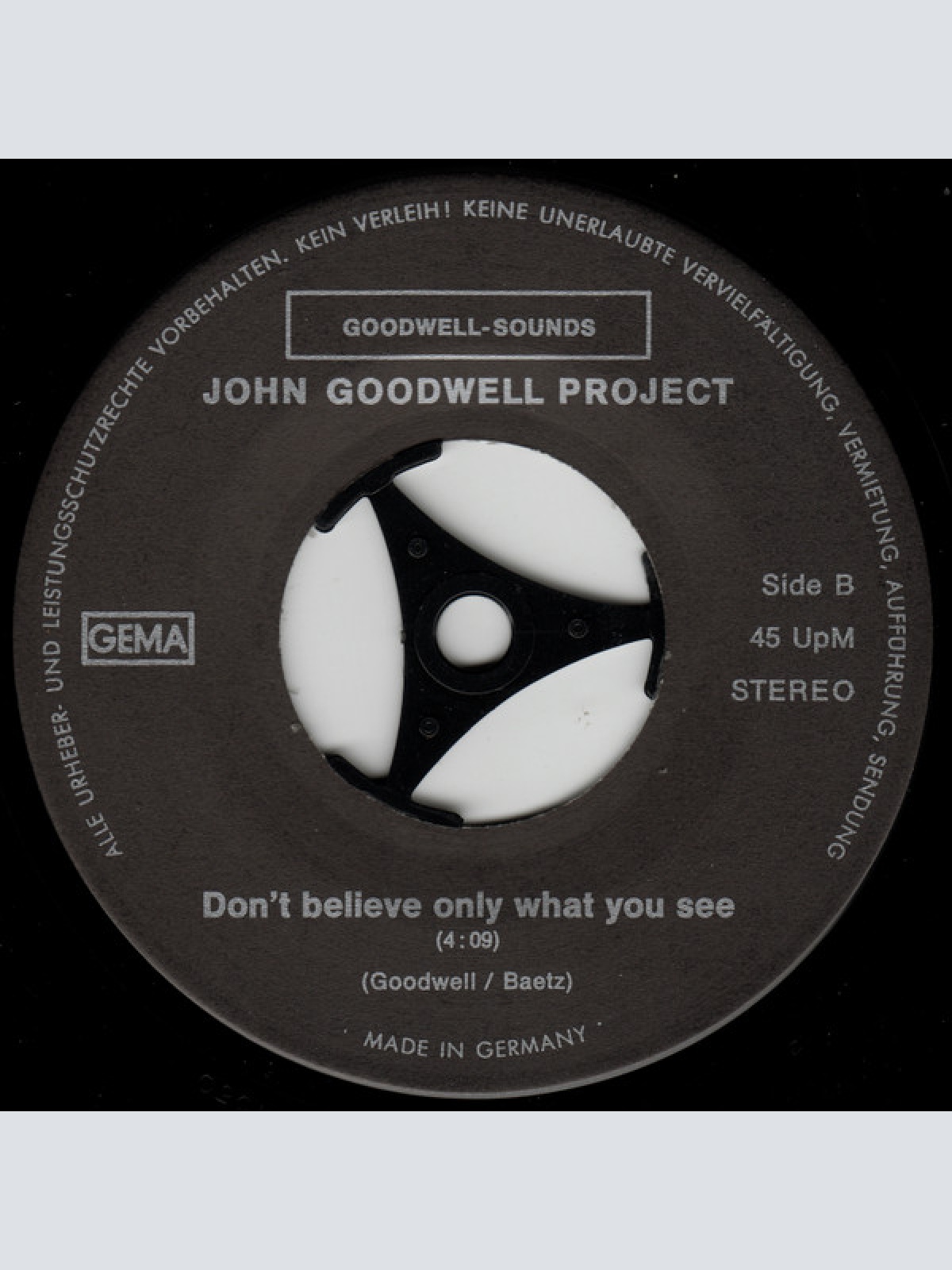 Vinyl / John Goodwell Project - Reincarnation