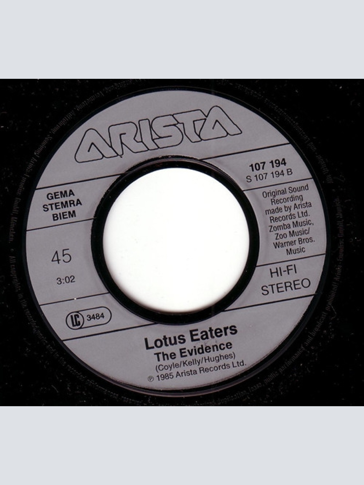 Vinyl / The Lotus Eaters - It Hurts