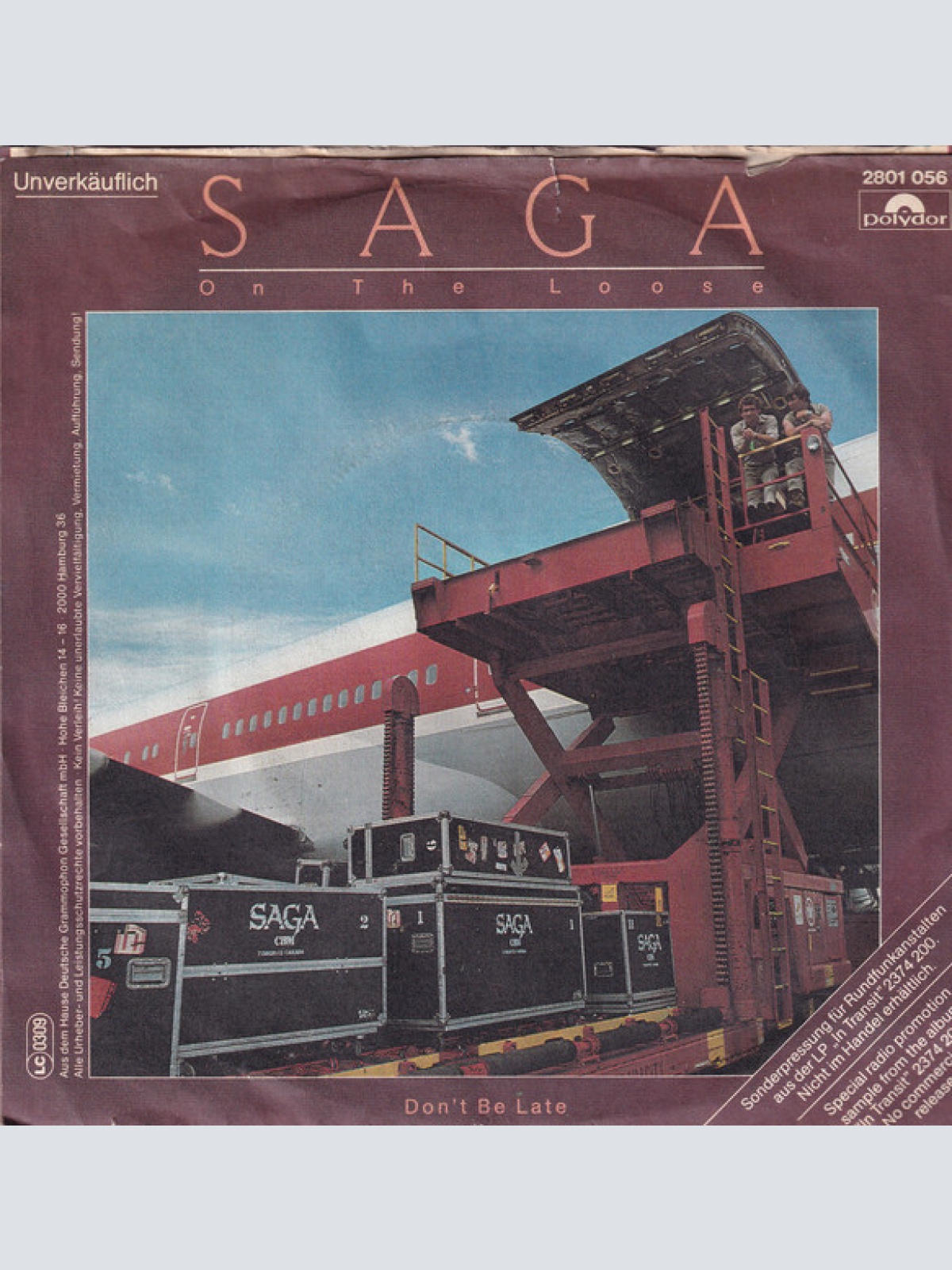 Vinyl / Saga (3) - On The Loose (Live)