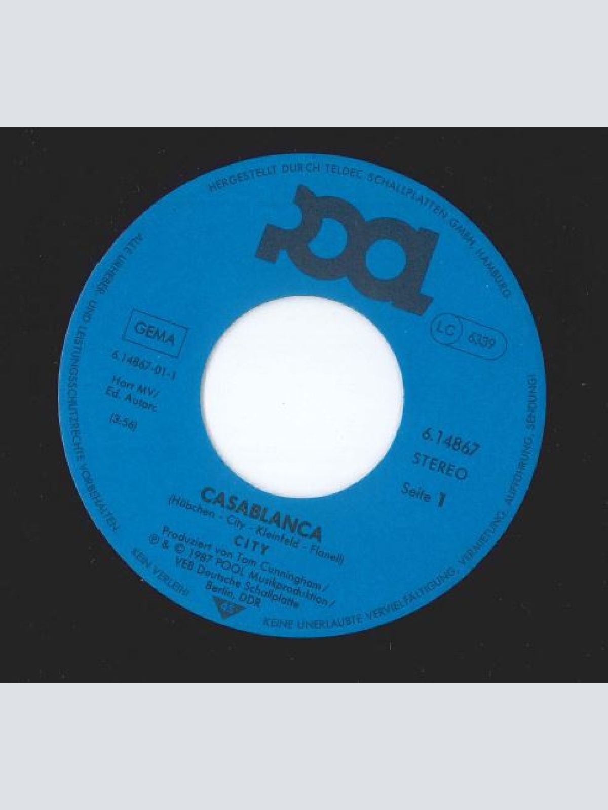 Vinyl / City (3) - Casablanca