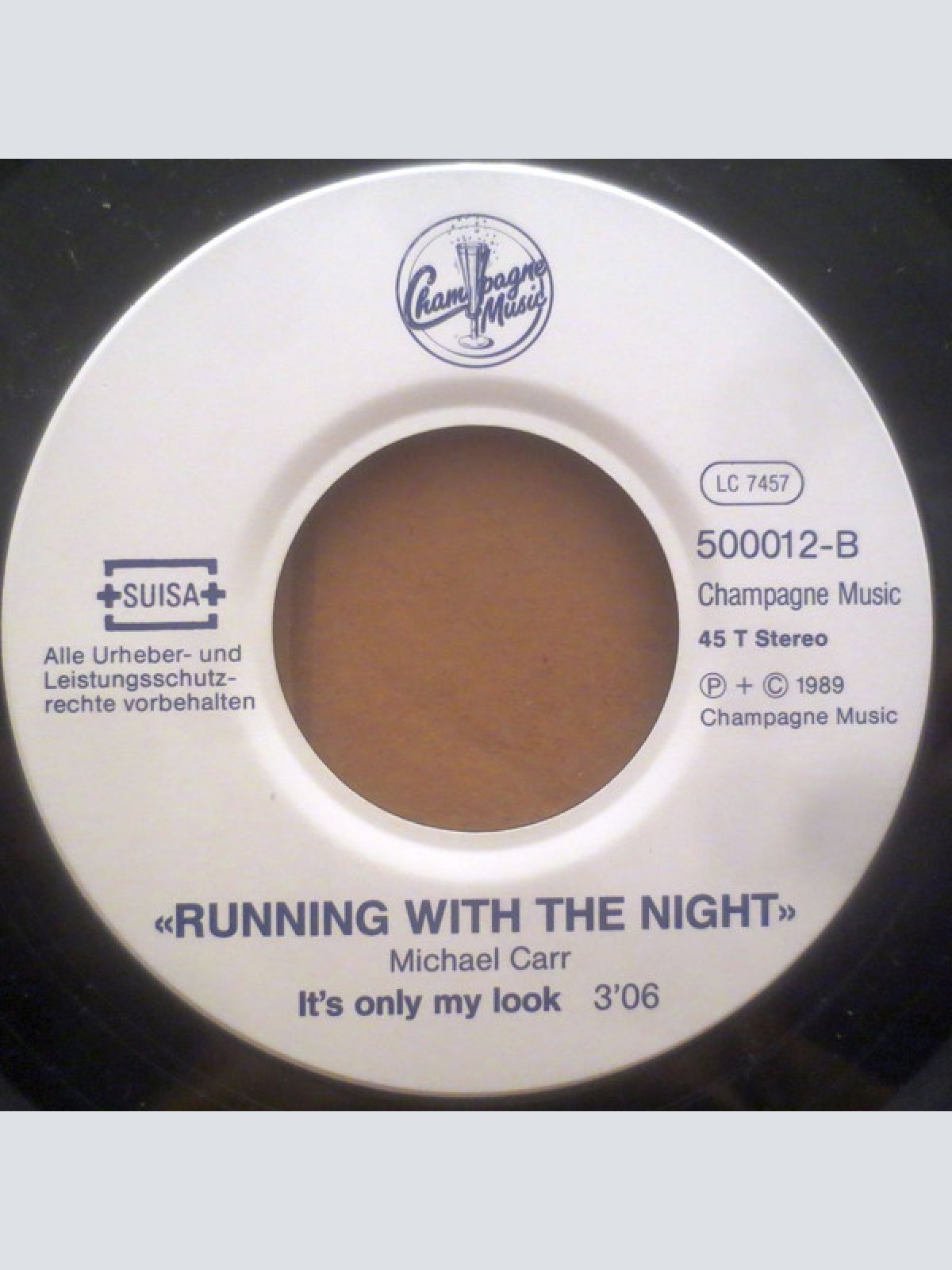 Vinyl / Michael Carr (2) - Running With The Night