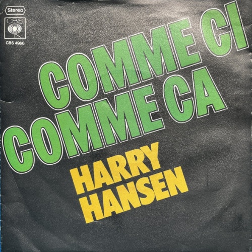 Vinyl / Harry Hansen - Comme Ci, Comme Ca