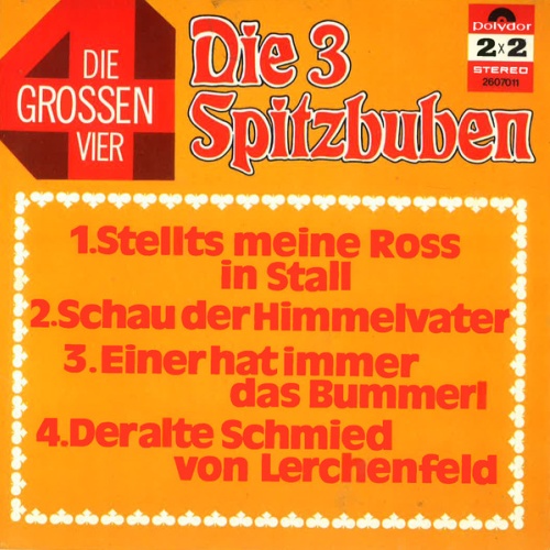 Vinyl / Die 3 Spitzbuben - Die Grossen Vier