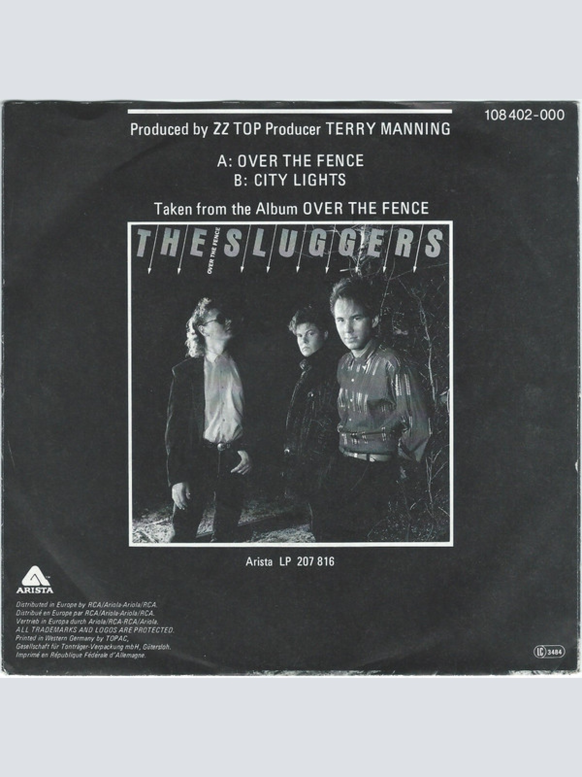 Vinyl / The Sluggers - Over The Fence