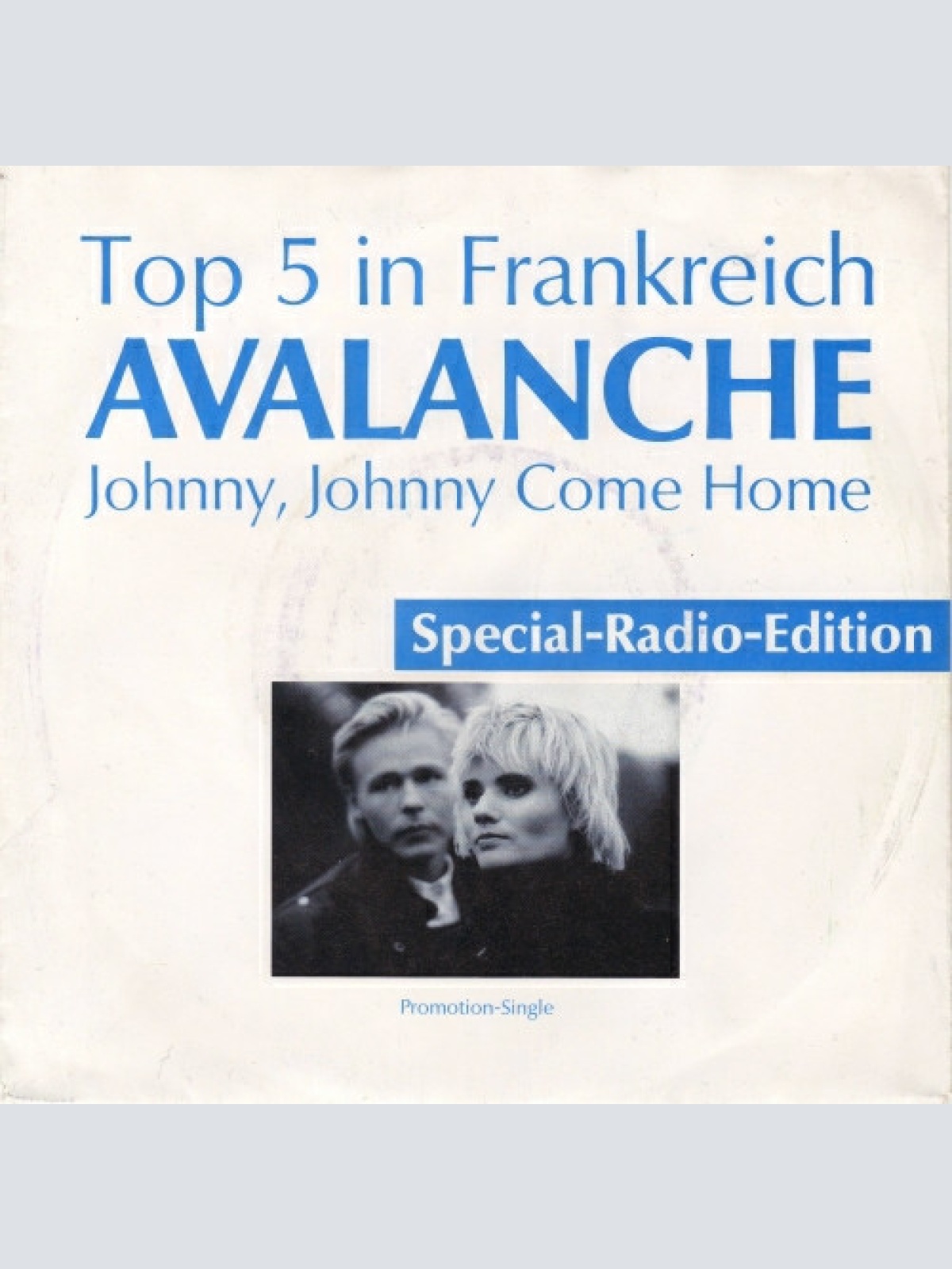 Vinyl / Avalanche (8) - Johnny, Johnny Come Home