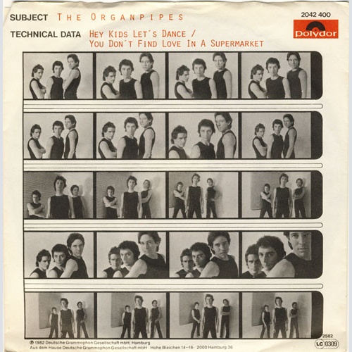 Vinyl / The Organpipes - Hey Kids Let's Dance