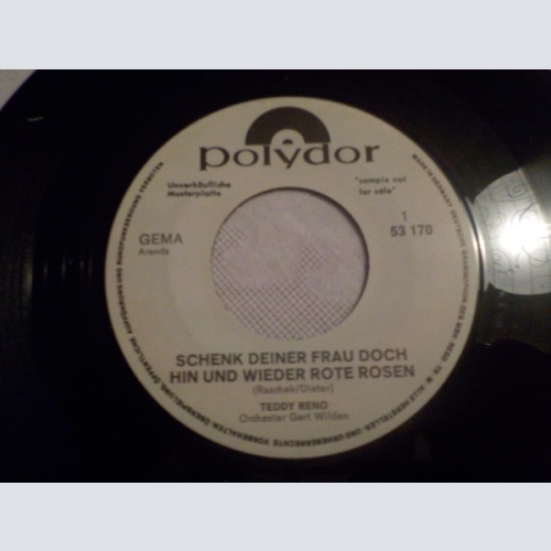 Vinyl / Teddy Reno - Schenk Deiner Frau Doch Hin und Wieder Rote Rosen