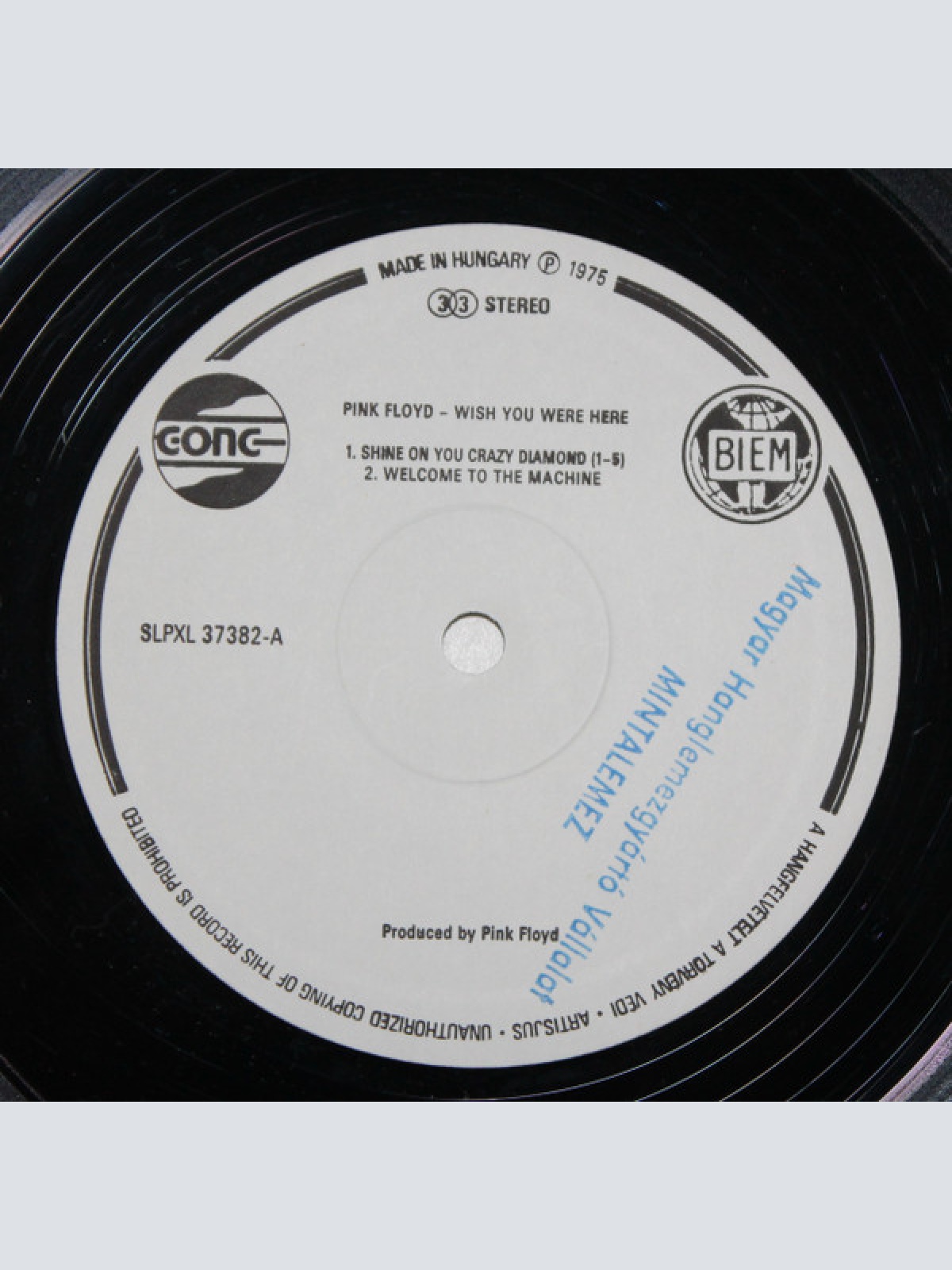 Vinyl / Pink Floyd - Wish You Were Here