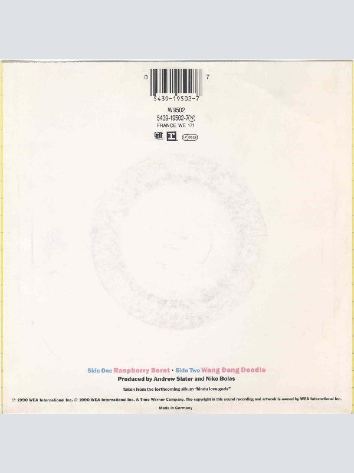 Vinyl / Hindu Love Gods - Raspberry Beret