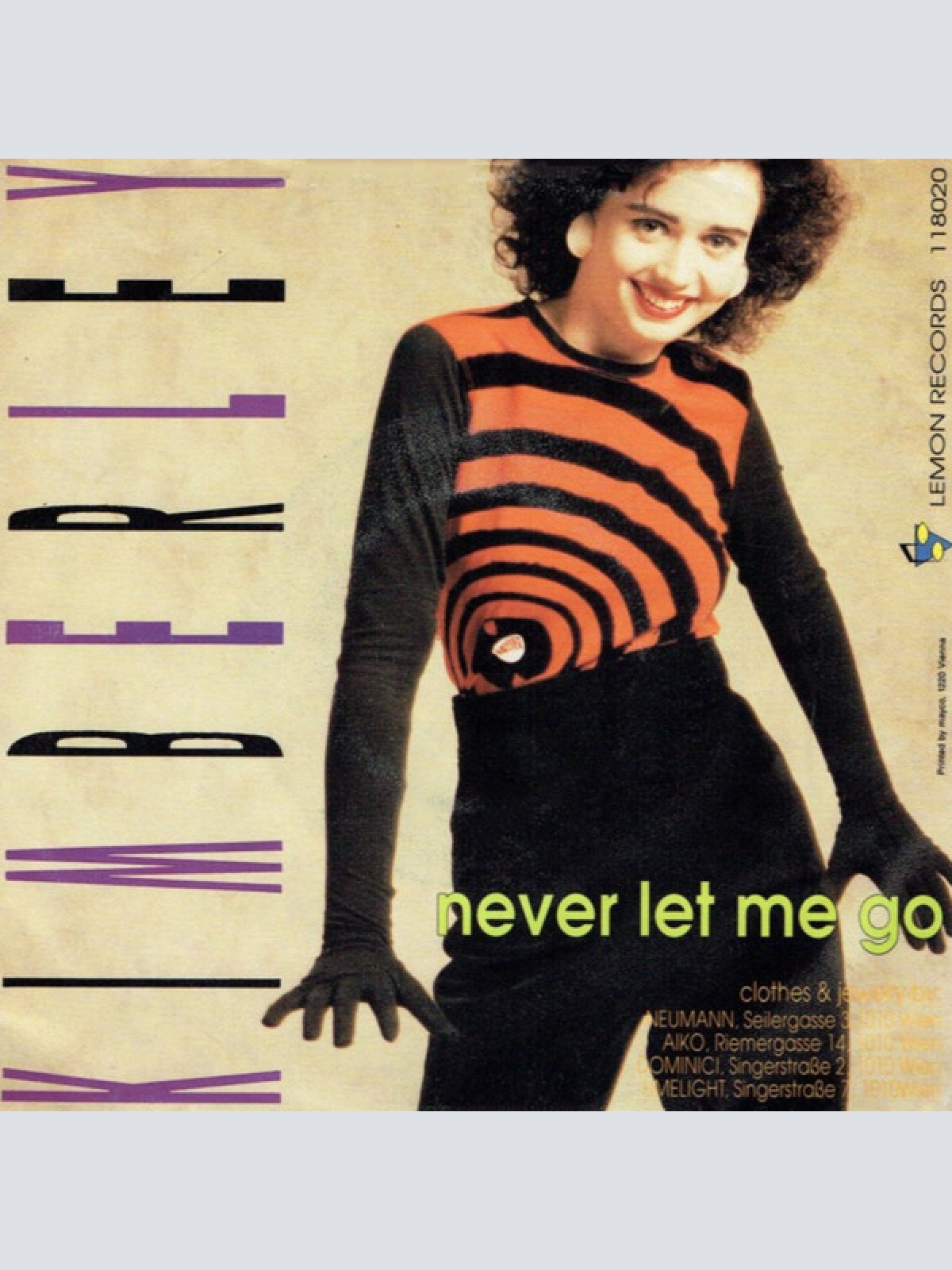 Vinyl / Kimberley (4) - Never Let Me Go