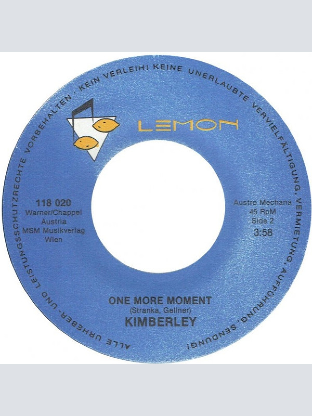 Vinyl / Kimberley (4) - Never Let Me Go