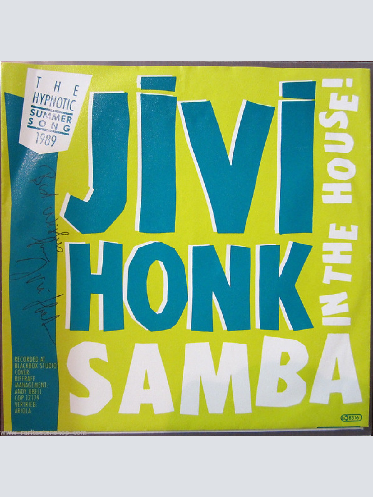 Vinyl / Jivi Honk - Samba In The House