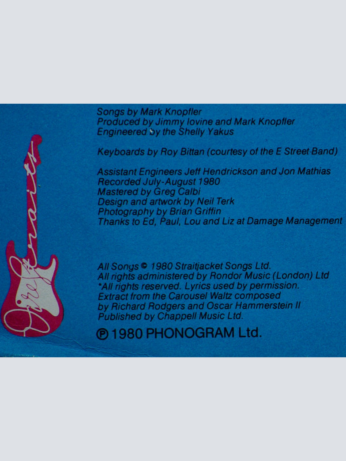 Vinyl / Dire Straits - Making Movies