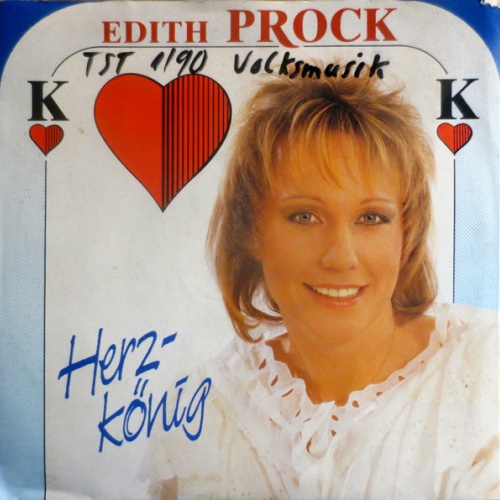 Vinyl / Edith Prock - Herzkönig