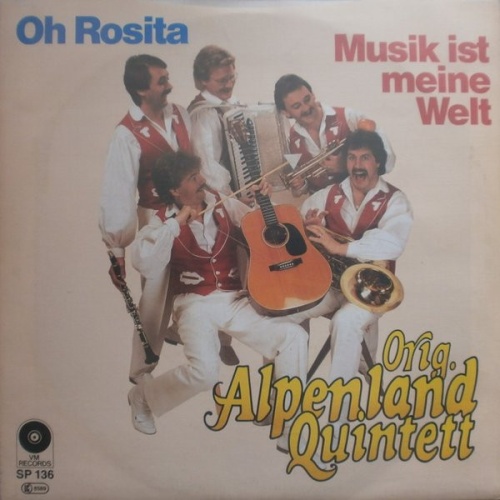 Vinyl / Orig. Alpenland Quintett - Oh, Rosita