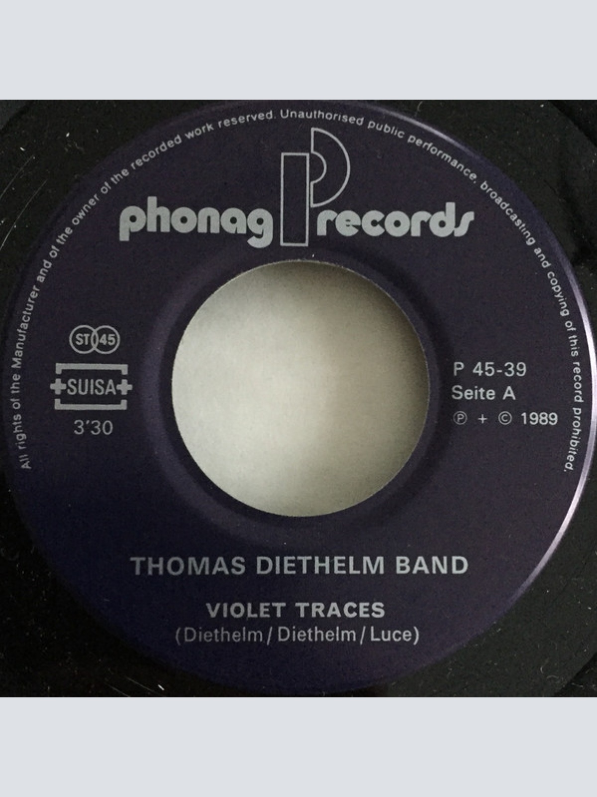 Vinyl / Thomas Diethelm Band - Big Shake