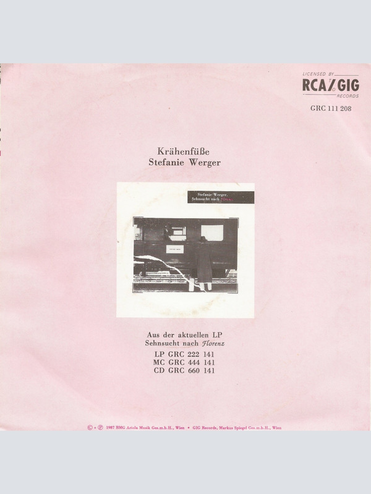 Vinyl / Stefanie Werger - Krähenfüße