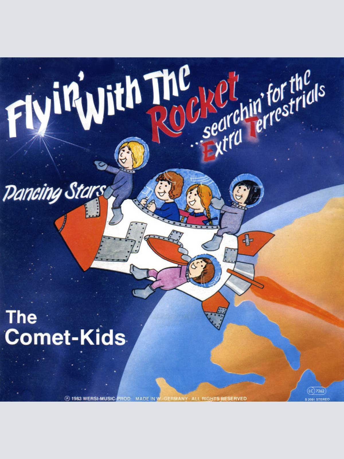 Vinyl / The Comet-Kids - Flyin' With The Rocket