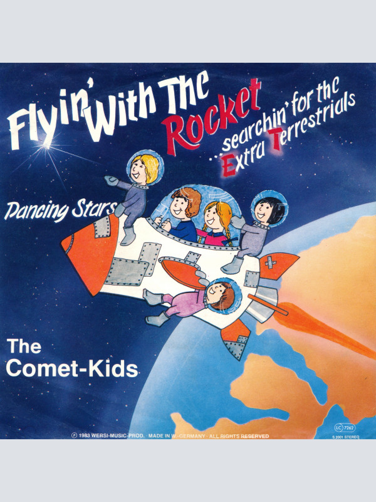 Vinyl / The Comet-Kids - Flyin' With The Rocket