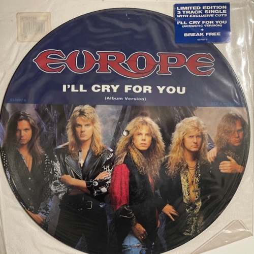 Vinyl / Europe (2) - I'll Cry For You