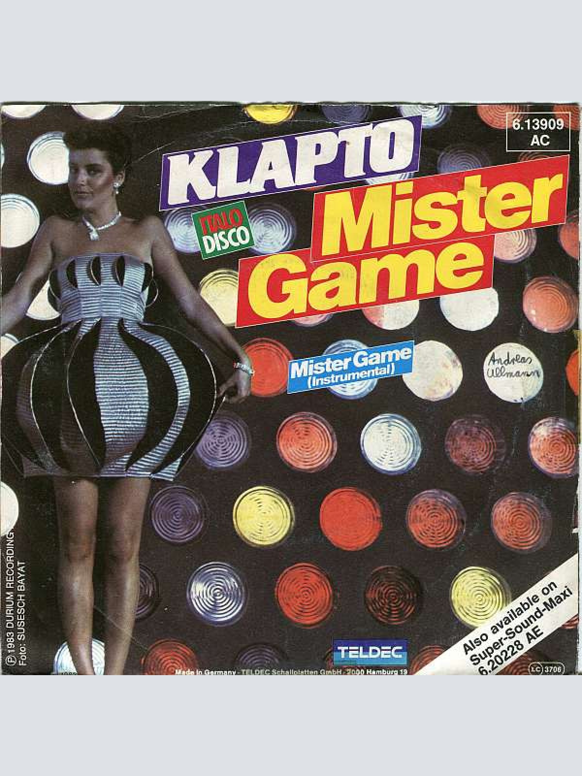 Vinyl / Klapto - Mister Game