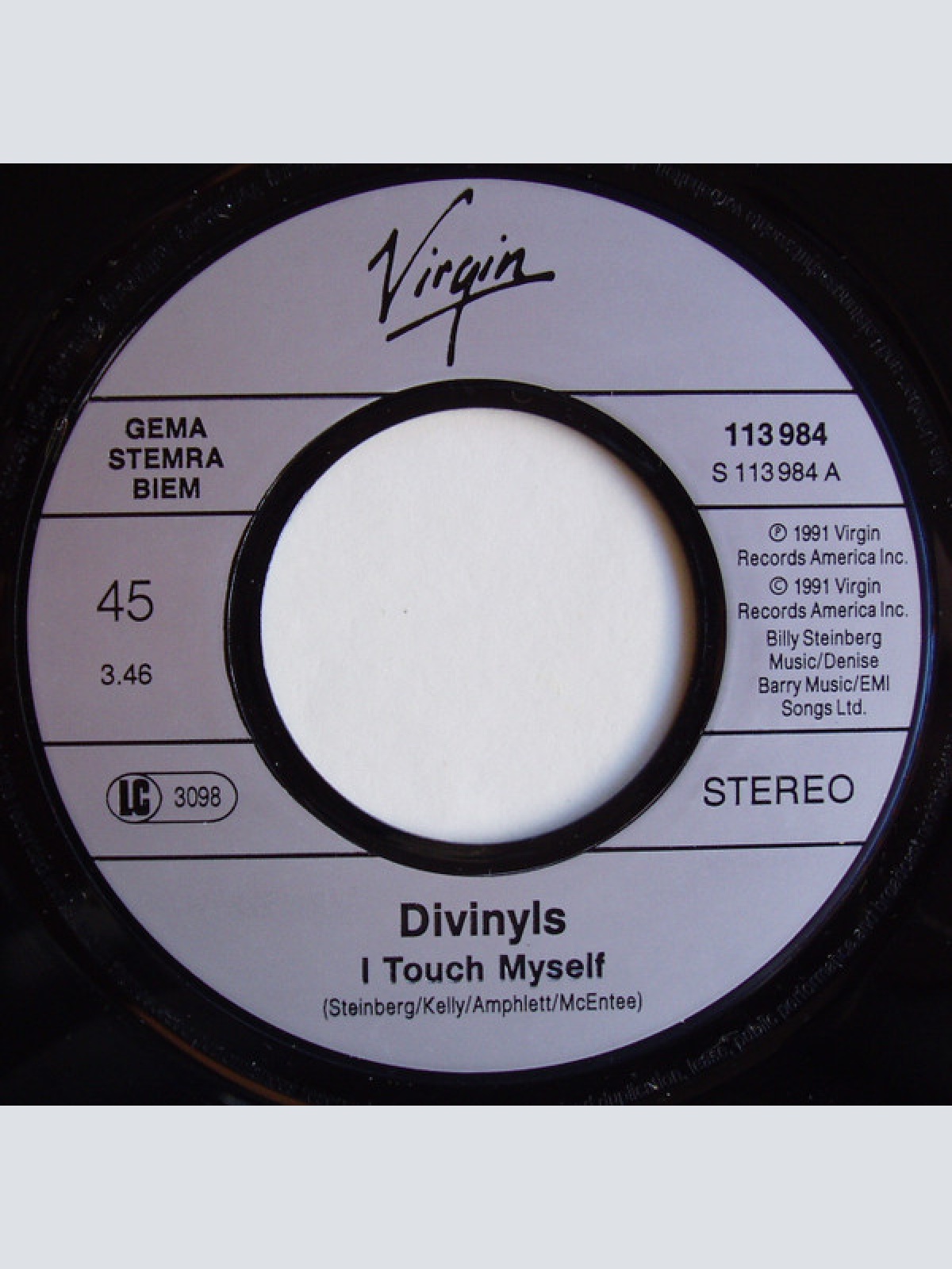 Vinyl / Divinyls - I Touch Myself