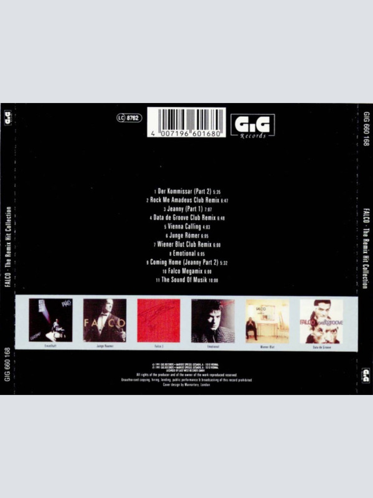 CD / Falco - The Remix Hit Collection