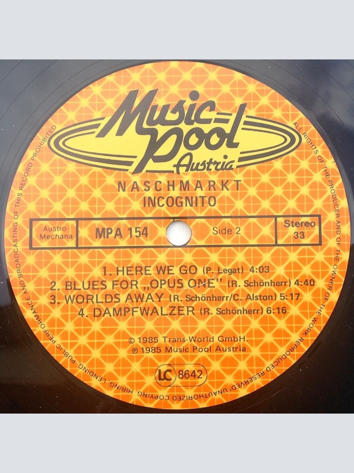 Vinyl / Incognito (11) - Naschmarkt