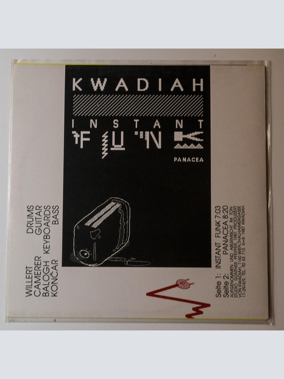 Vinyl / Kwadiah - Instant Funk