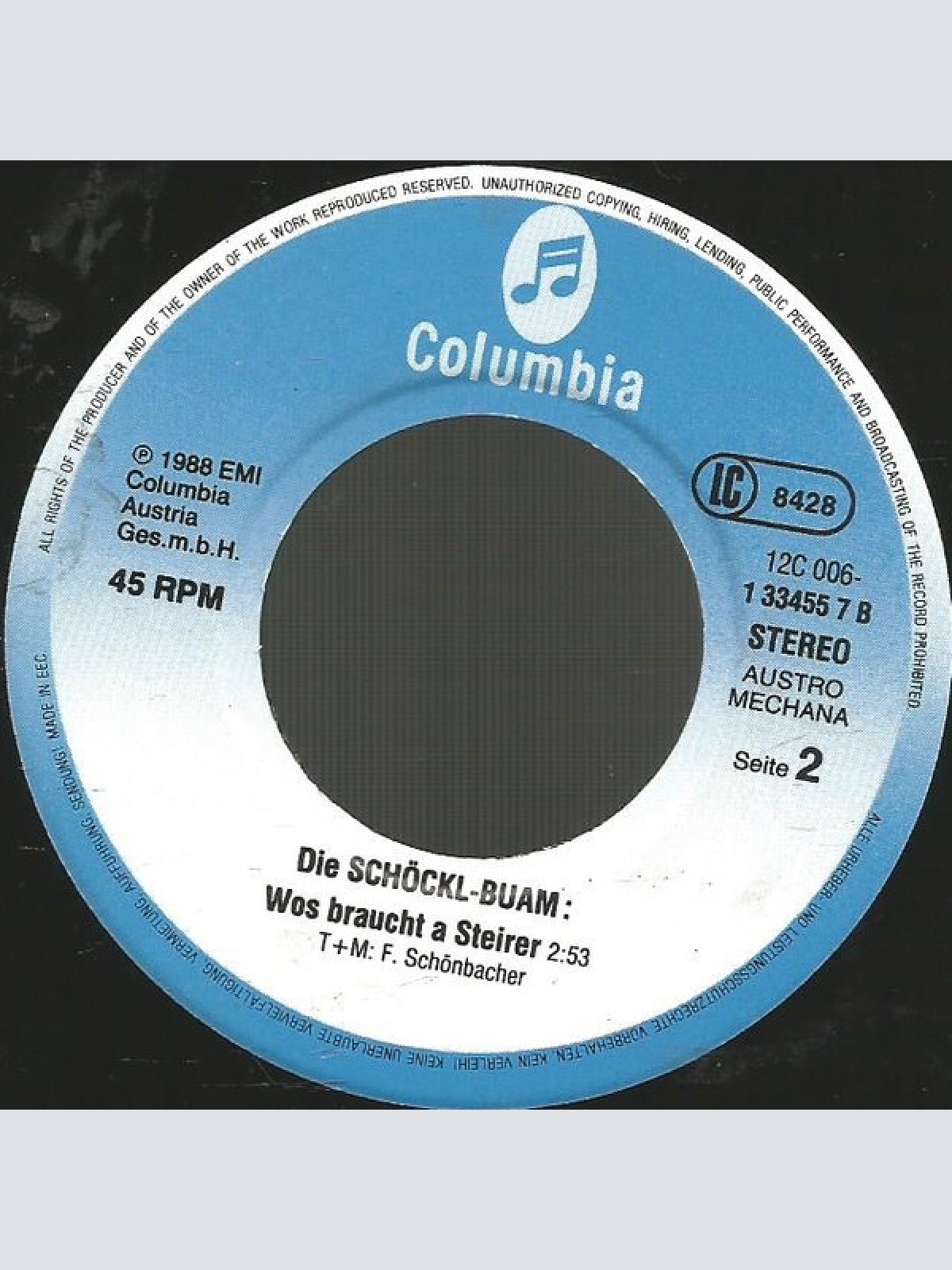 Vinyl / Schöckl-Buam - Der Landgendarm