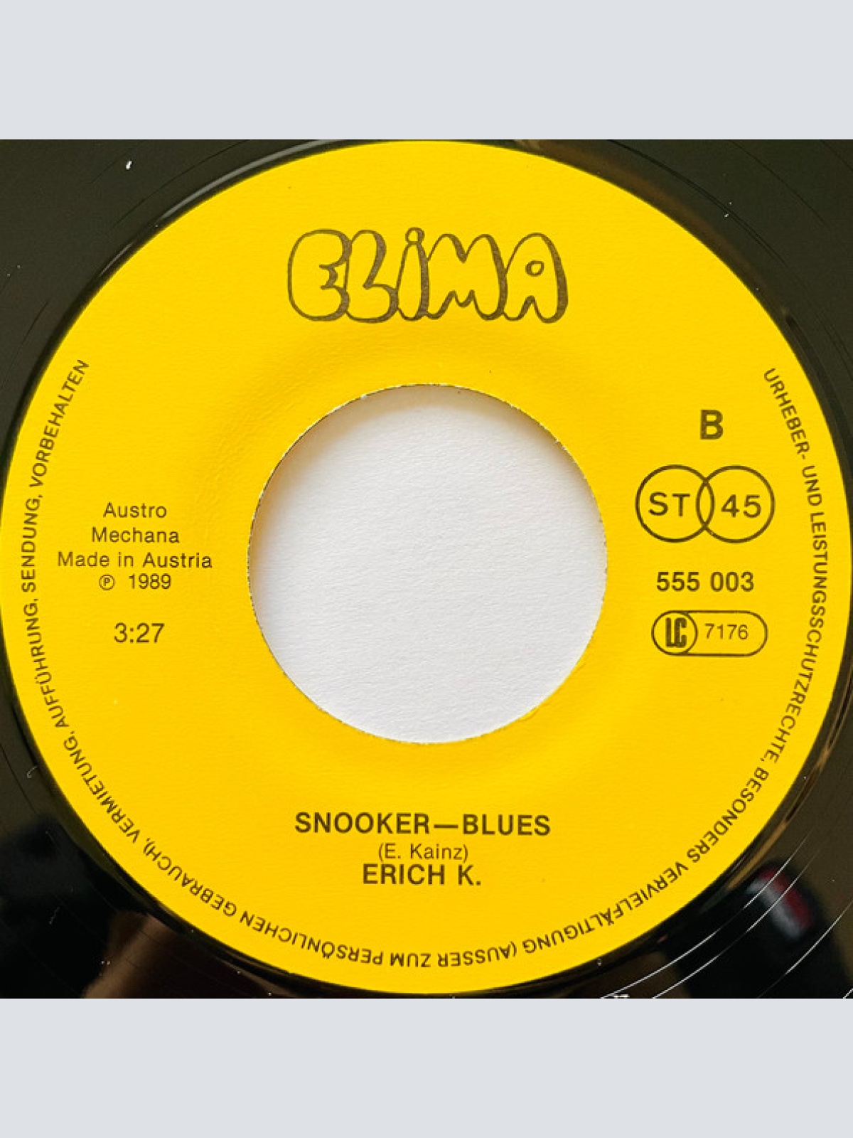 Vinyl / Erich K.* - Vilingilli