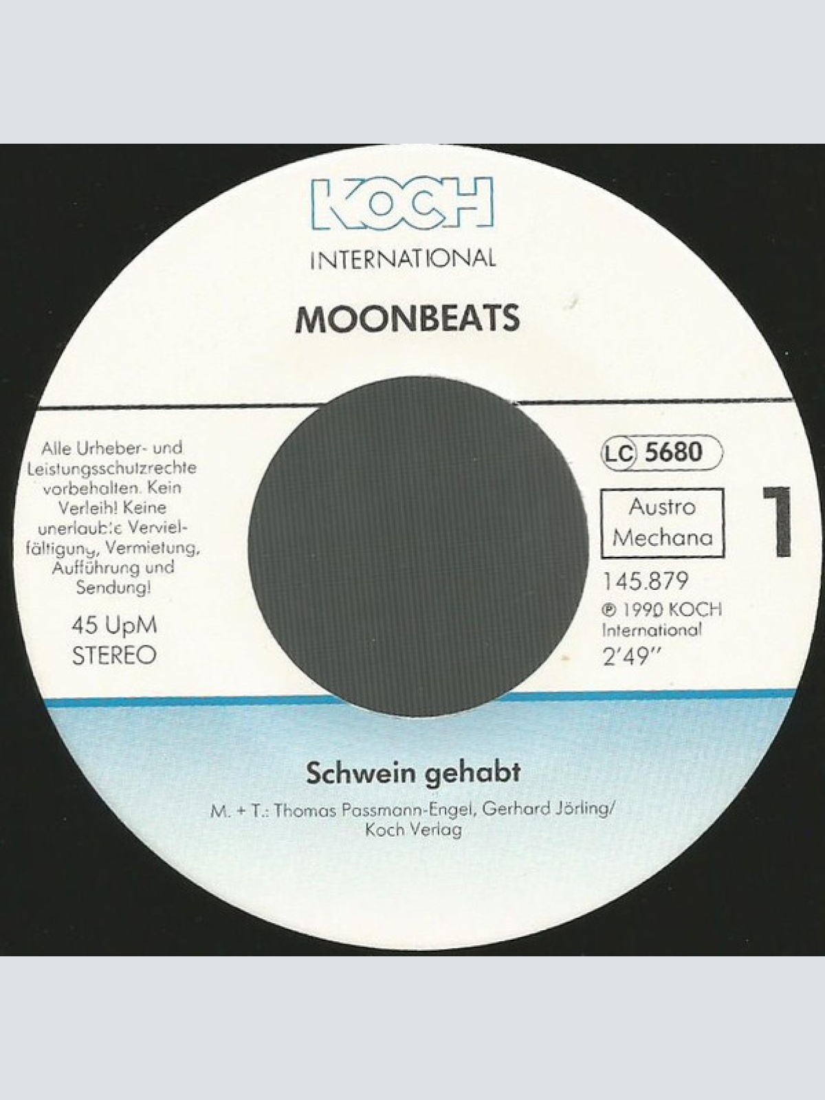 Vinyl / Moonbeats - Schwein Gehabt